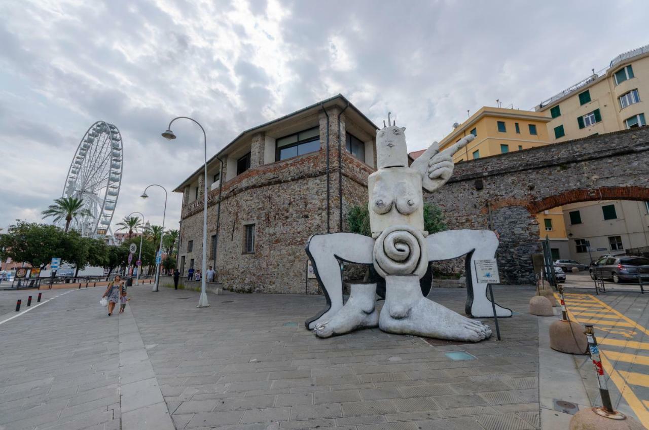 Joivy Warm Family Apt Near Porto Antico Génova Exterior foto